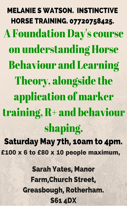 UK Wide Training Courses - Instinctive Horse Training